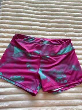 Born Primitive Magenta Shorts with Teal Accents